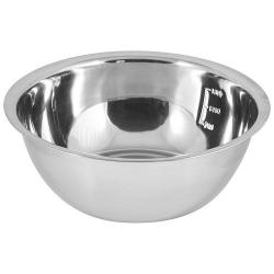 Миска нерж. 2,5л 24*8см Mallony BOWL-ROLL-24 3278