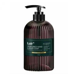 Мыло жидкое парфюмированное LUIR 400мл Amboxan&Muscone