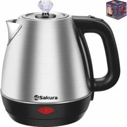 Чайник эл. 1.8л 1800Вт нерж. Sakura SA-2188SB