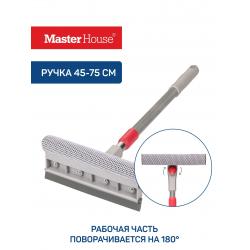 Окномойка 20см телеск. черенок 45-75см MasterHouse 60387