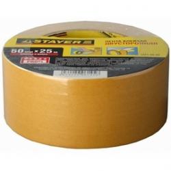 Лента клеящая двухсторон. 50*25м STAYER