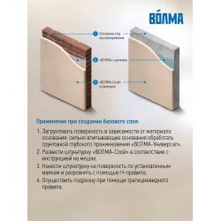 Штукатурка гипсовая Волма Слой 5кг