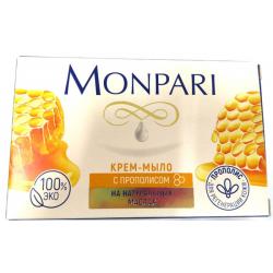 Мыло туалетное Monpari 100г с прополисом