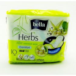 Прокладки Белла 10шт Herbs tilia softplait экст. липа